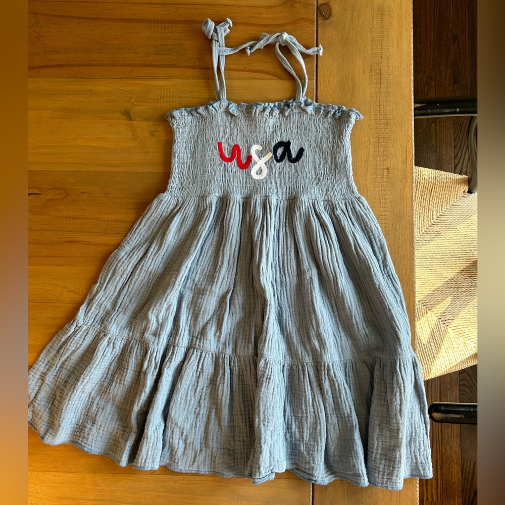 Blue USA Sundress